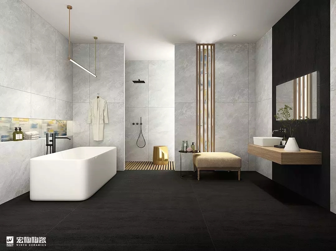 太阳城官网750x1500mm仿古系列陶瓷大板效果图