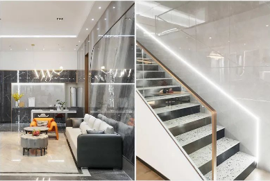 太阳城官网质感砖店面一角