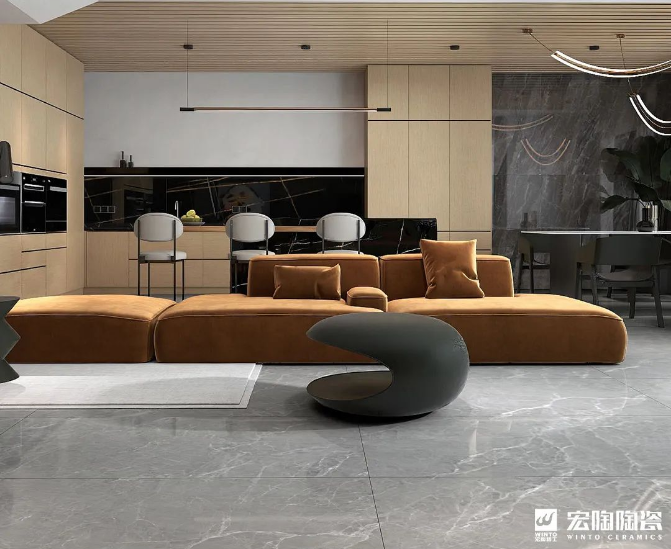 太阳城官网地砖TPG157272旺达灰效果图